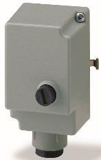 INAIL- ISPESL CONTACT THERMOSTATS IP-IP40 R6 BRC Bimetallic contact thermostat Range /90 C IP R860