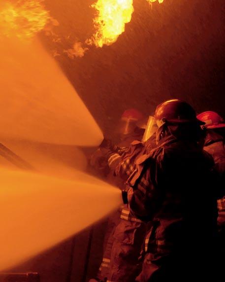 Trauma resulted in twentyseven percent of firefighter fatalities with asphyxia and burns resulting in a further twenty percent of the incidents.