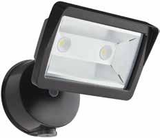 AVAILABLE THROUGH LED Security Flood Light Ordering Information EXAMPLE: OLFL 14 PE BZ TWR1 / TWR2 LED Series Lumens Color temperature Volatge Control Finish OFLR LED Security Flood Light 14 1351