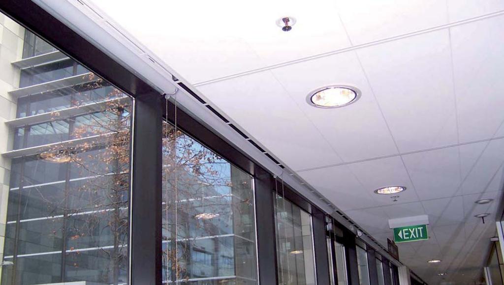 Pelmet Systems 3-Sided Pelmet with slotted Air Diffuser Face Plate Modular Grid and Ultima panel Woolworths HQ, Sydney Transition in style Regain aesthetic control of the perimeter with an Armstrong