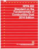 New NFPA 652 - Standard on the Fundamentals of Combustible Dust First released as a standard in 2016 Intended to simplify OSHA compliance and enforcement Will provide the basic principles of and