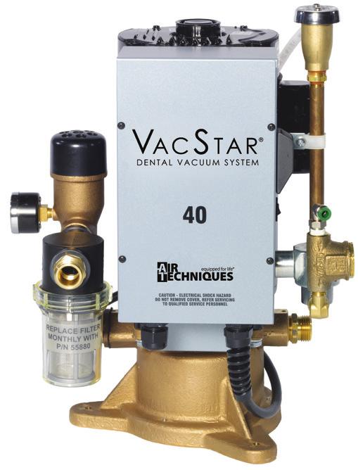 4 Frequency 60 50/60 *VacStar 20 may be converted from 220 Volts to 115 Volts at installation site. Water Inlet Water Pressure (PSI) 20-100 20-100 Typical Flow Rate (gal/min) per Pump w/ HydroMiser 0.