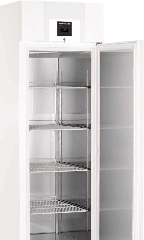 Liebherr laboratory refrigerators and freezers Refrigerators and freezers for use in the laboratory and in research have to meet very stringent requirements, especially with regard to safety and