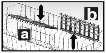 3.3. Loading the Baskets 3.3.1. Upper Basket There are dish racks on the upper basket of your machine.