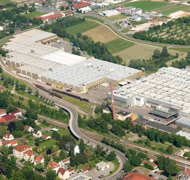Our factory in Dillingen, Bavaria, is one of the