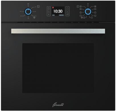 SPECIALIZED ON THE PRODUCTION OF BUILT-IN OVENS AND HOBS FET 60 FIATO Built-in electric oven 10 modes art. 00021536 (BL) art.