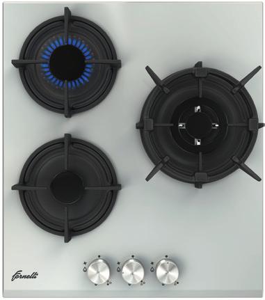 SPECIALIZED ON THE PRODUCTION OF BUILT-IN OVENS AND HOBS PGA 45 FIERO Built-in gas hob art. 00019881 (WH) art.