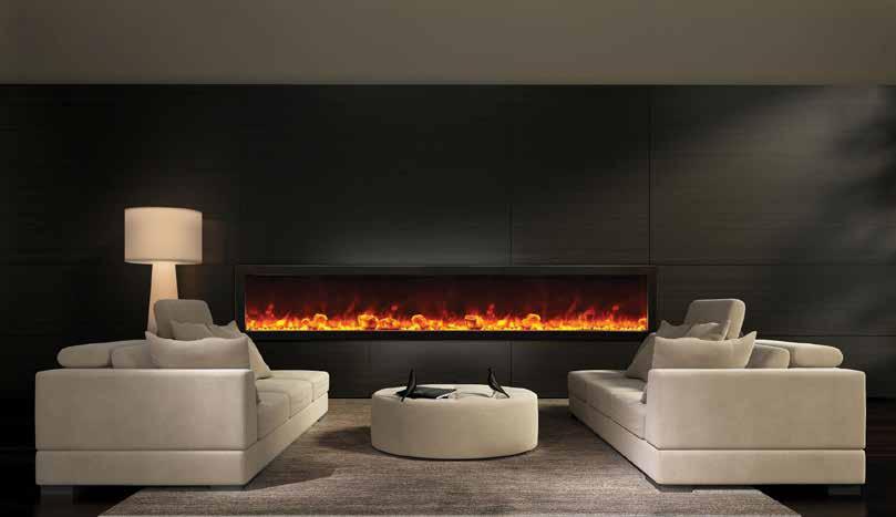 ELECTRIC FIREPLACES Amantii brings three decades of experience to the fireplace and heating industry.