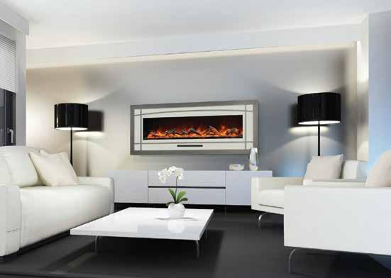 Where to install an Electric Fireplace Outdoors Panorama Series only Patios - Commercial & residential Decks, almost any outdoor space Bathrooms (check local building codes) Residential Condominiums