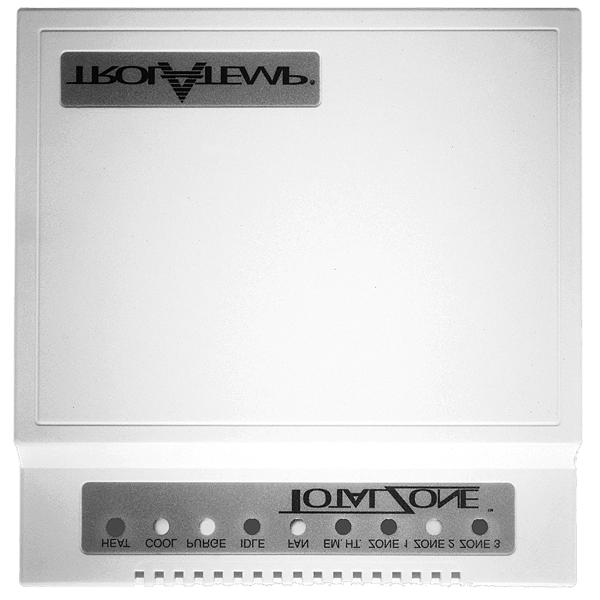 TZ-3 TotalZone Zone Control Panel FEATUES PODUCT DATA APPLICATION The TZ-3 TotalZone Zone Control Panel controls single-stage, multi-stage, conventional or heat pump heat/cool equipment.