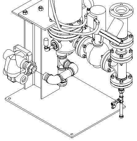 SECTION 2: INSTALLATION INSTRUCTIONS Before Installation After Installation FIG 2-6: CONDENSATE TRAP MAINTENANCE DIAGRAM 7) A suitable pipe joint compound should be used on the threaded connections.