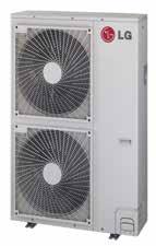 MECHANICAL SPECIFICATIONS Ceiling-Concealed Ducted System Coil Outdoor Unit Heat pump outdoor unit coils are made of nonferrous louvered aluminum fins protected with an integral coil guard.
