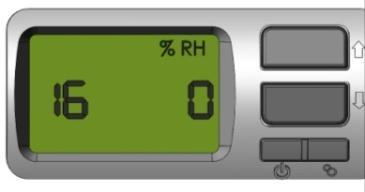 RH% Sensor Calibration Setting 16 This setting will allow the adjustment of RH% reading by +/-10%. Factory default is 0%RH.