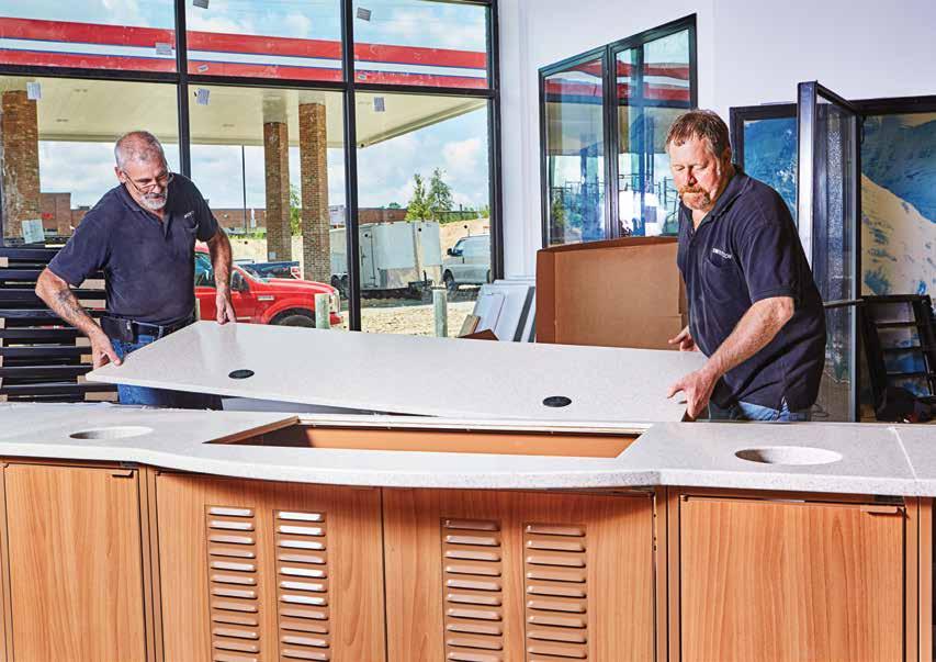 With more than 75,000 installations and store remodels under our belt we have the know-how and skill to get your facility up and running, faster and better than anyone else.