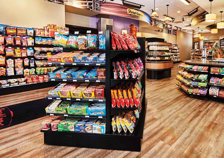 MERCHANDISING FLEXIBILITY Seven of the top 10 C-store operators in America have