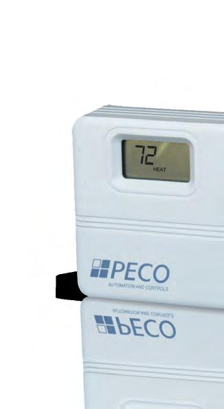 Each is a microprocessor-based, standalone digital controller that handles line or low voltage control of heat, cool, outside air and up to 3 fan speeds with 2/4 pipe