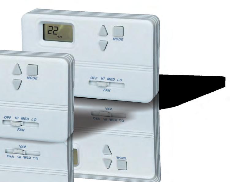 T158 T158 T168 T167 T155 T168 - T158 Modulating / Proportional Thermostat T167 - T155 0-10 VDC / Changeover Thermostat PECO T158 & T168 digital thermostats are standalone digital controllers.