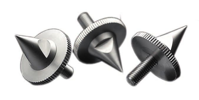 Accessories Spikes - M8 thread - stainless steel - absorbing of interfering frequencies - enables to
