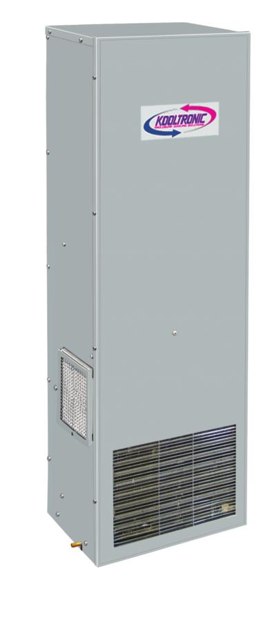 Airto-air, water-to-air or thermoelectric heat exchangers and air-conditioning units are able to cool a confined amount of air within an enclosure.