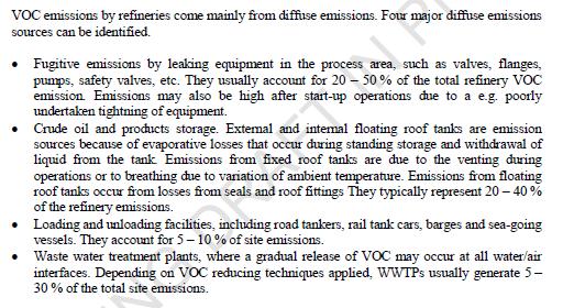 Diffuse VOC Monitoring -