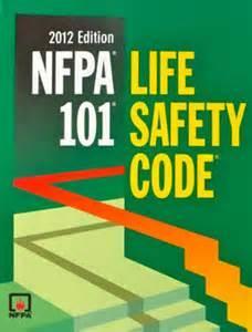 NFPA 101 2012 EDITION CODE BOOK COST $98.