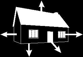 (c) The diagram shows where heat energy is lost from a house. (i) Complete the sentences by choosing the correct words from the box. Each word may be used once or not at all.