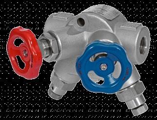 Compact steam trap with universal connection Steam traps for