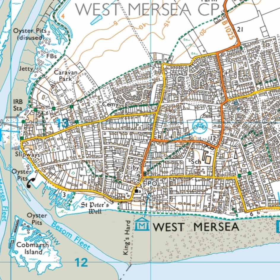 ESSEX Colchester Mersea Chelmsford St Peter's Road Churchfields site Fig 1 Site