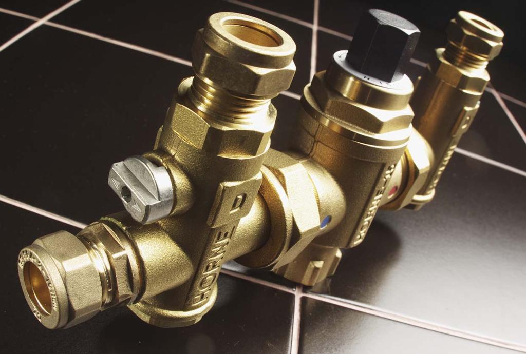 4 Why HORNE thermostatic mixing valves?