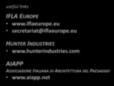 eu HUNTER INDUSTRIES www.hunterindustries.