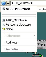 Section 3 Operator Workplace Application Bar Object Icon Data Entry Field (with search function) Aspect Drop-Down Menus Object Figure 8.