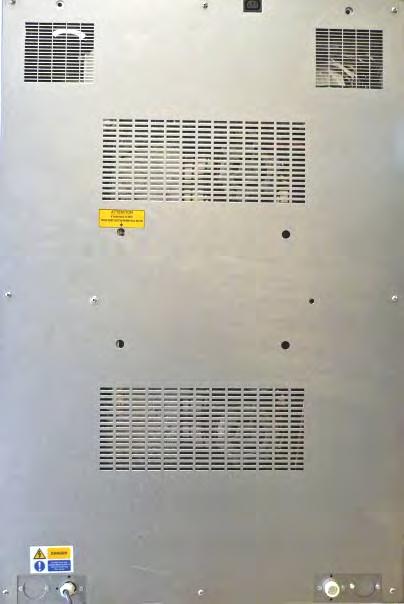 (DO NOT REMOVE BACK PANEL) 1 2 1 2 4 TRAY OVEN RESET HOLE LOCATION HOLE CAN BE AT POSITION 1 OR POSITION 2 DEPENDING ON OVEN 10
