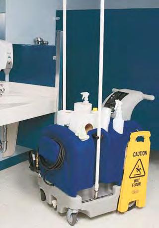 RESTROOM ACCESSORIES TRANSPORT CLEANING SYSTEM TRANSPORT CLEANING SYSTEM TRANSPORT CLEANING SYSTEM Touchless system designed for daily cleaning of restrooms, shower rooms, locker rooms, and many