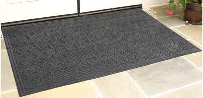 MATTING INDOOR/OUTDOOR, ANTI-FATIGUE, LOGO SUPERSCRAPE ECO #554 High recycled content: 95% post-consumer recycled tires. Recycled symbol is molded into the corner of the mat.