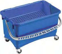 BUCKETS & WRINGERS BUCKET & SIEVE SYSTEM, COMBOS, BUCKETS, WRINGERS BUCKET & SIEVE SYSTEM Ideal system for use when applying floor finish or using flat mops.