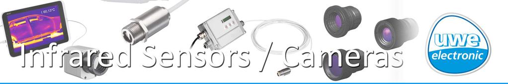 IR-temperature-sensor IR-CSL 15 Temperature range from -40 to 1030 C Setting time takes 25sec Power Supply 5-30V DC IR-temperature-sensor IR-CSM Miniature probe head with electronics integrated in