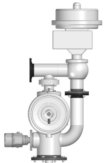 without auxiliary energy Divert valve with