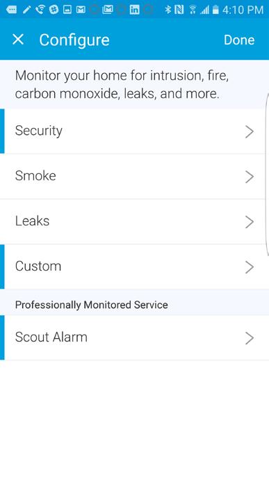 Press the Gear icon in the top right corner and tap Security in the list that appears (fig. 2). 3.