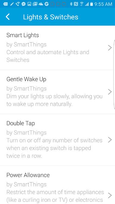 Automation & Security Turn on a Light When Motion is Detected SmartThings can automatically turn on your