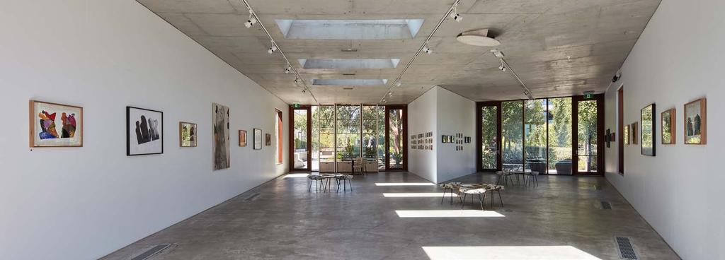 Nishi Gallery A serene space that looks onto beautiful garden views through floor to ceiling
