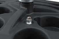 Plus the casters are made of an oil and chemical resistant material that gives them an extended service life.