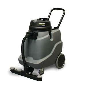 FLOOR CARE: VACUUMS NT 68/1 Designed with water pick-up in mind. The NT 68/1 offers more efficient water pick up with its front mounted and self-adjusting squeegee assembly.