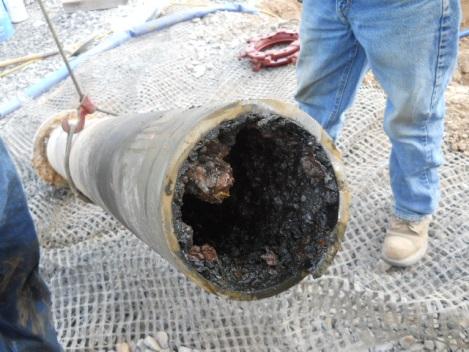 HOW TO EVALUTE A WATER SUPPLY Corroded Water Man Piping