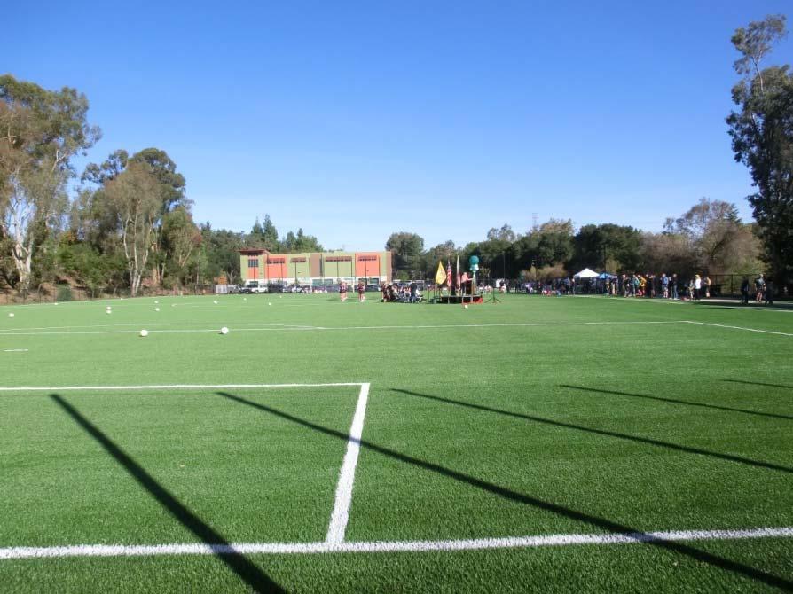 Creekside Sports Park Los Gatos Project features Old corporation yard converted to a sports complex
