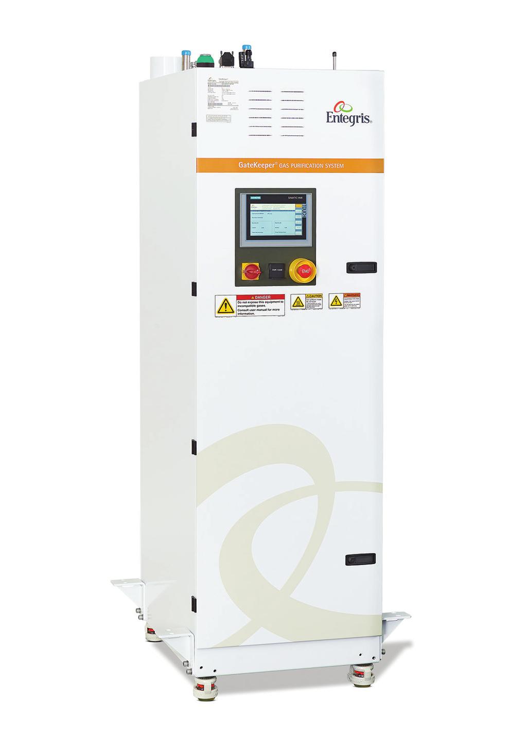 MICROCONTAMINATION CONTROL GateKeeper Gas Purification System SX Series Continuous high-flow, point-of-use, purified NH 3 gas at a low cost of ownership Advanced Technology in Gas Purification The