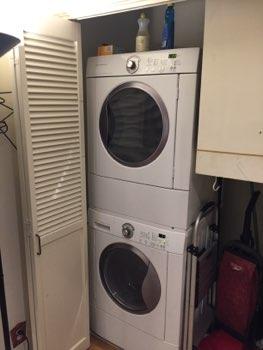 1. Condition Laundry Ceiling and walls are in good condition overall. Accessible outlets operate. 2.