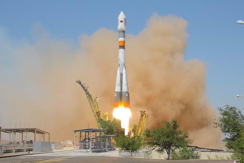 launch from Baikonur) The picture