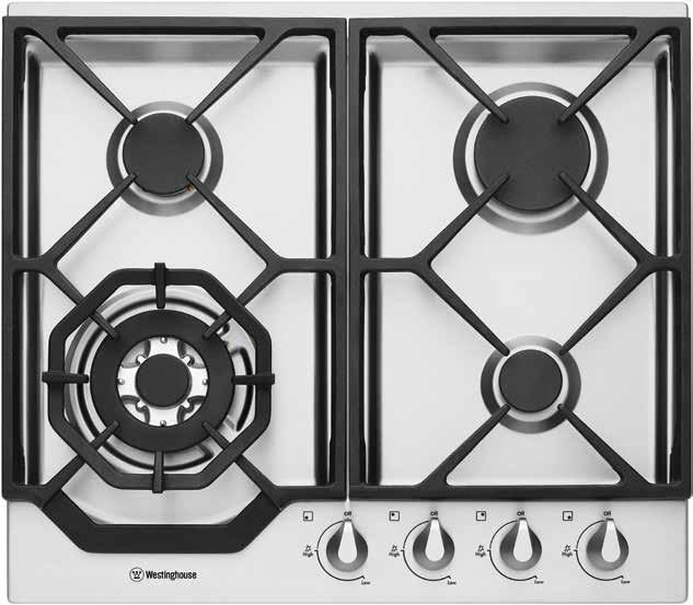 Gas cooktops Our new range of Gas cooktops are built to give you the ultimate combination of peace of mind and flexibility.