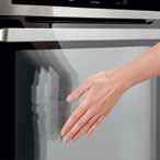 The full-width inner glass door also ensures a better oven seal, optimal temperature control and easier cleaning.