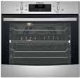 Electric ovens Model WVE614SA/WA WVE615S/W WVE615SH/WH* WVE616S/W* WVE607S* type single single single single single available finishes stainless steel/white stainless steel/white stainless steel